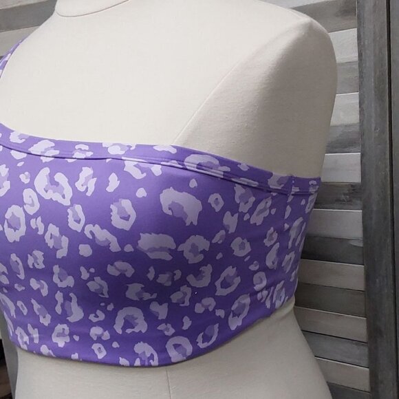 Light Support Brushed Sculpt Leopard Sports Bra | All in Motion | XXL - Picture 3 of 12